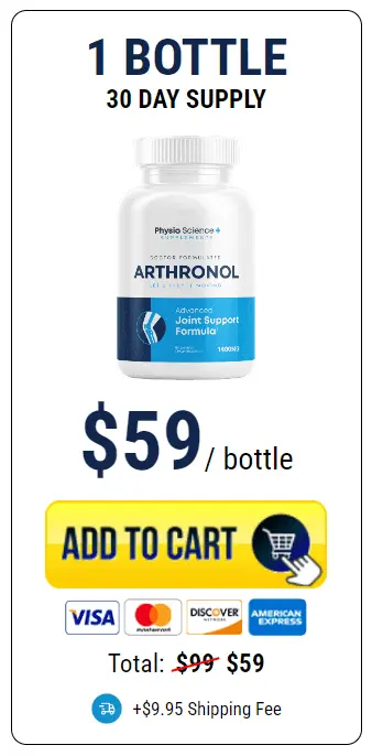 arthronol supplement buy 1 bottle $49